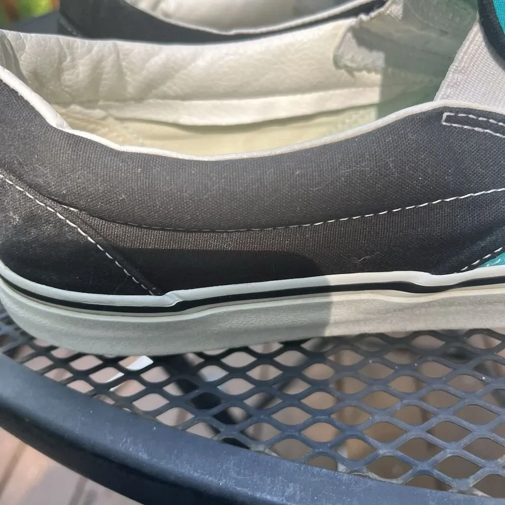 Vans Slip-On Desert Vibes Teal Southwestern Design Shoes Men’s 13 Aztec